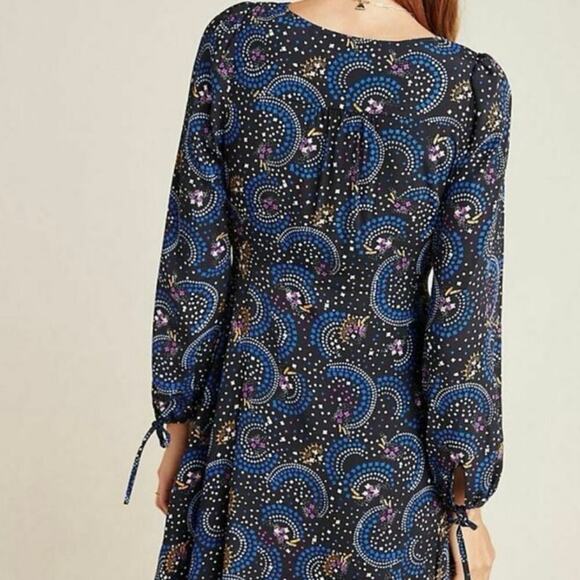 Maeve by Anthropologie Size 2 Small Maeve Gianna Tunic Dress Galaxy Stars - Picture 3 of 16
